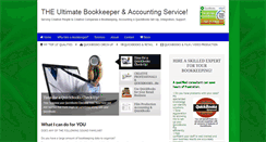 Desktop Screenshot of bookkeeperla.com
