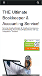 Mobile Screenshot of bookkeeperla.com